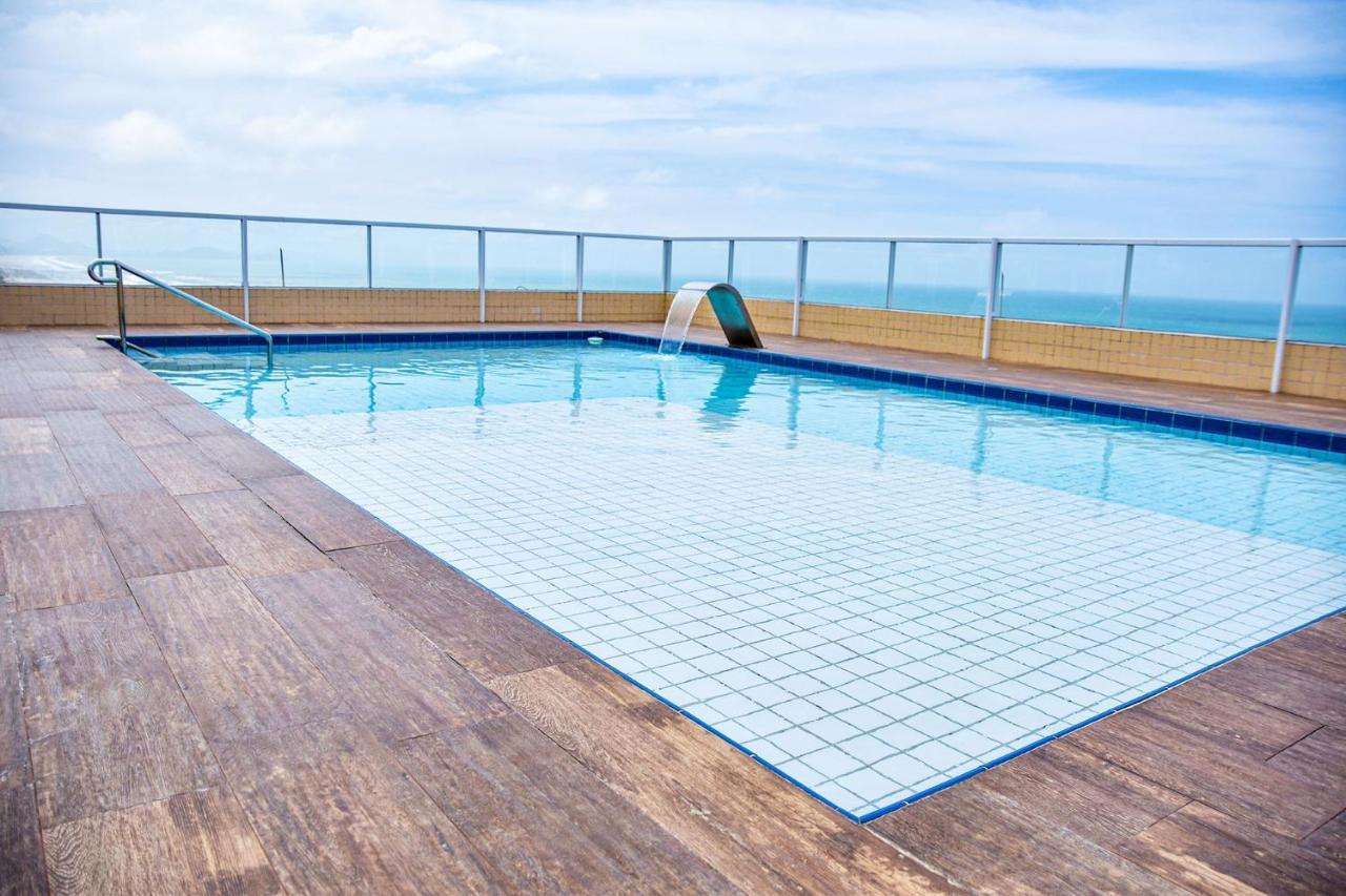 Ferienwohnung Apto C Wi-Fi A Beira-Mar Na Praia Jardim Real Sp Praia Grande  Exterior foto