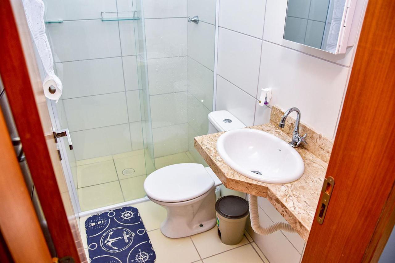 Ferienwohnung Apto C Wi-Fi A Beira-Mar Na Praia Jardim Real Sp Praia Grande  Exterior foto