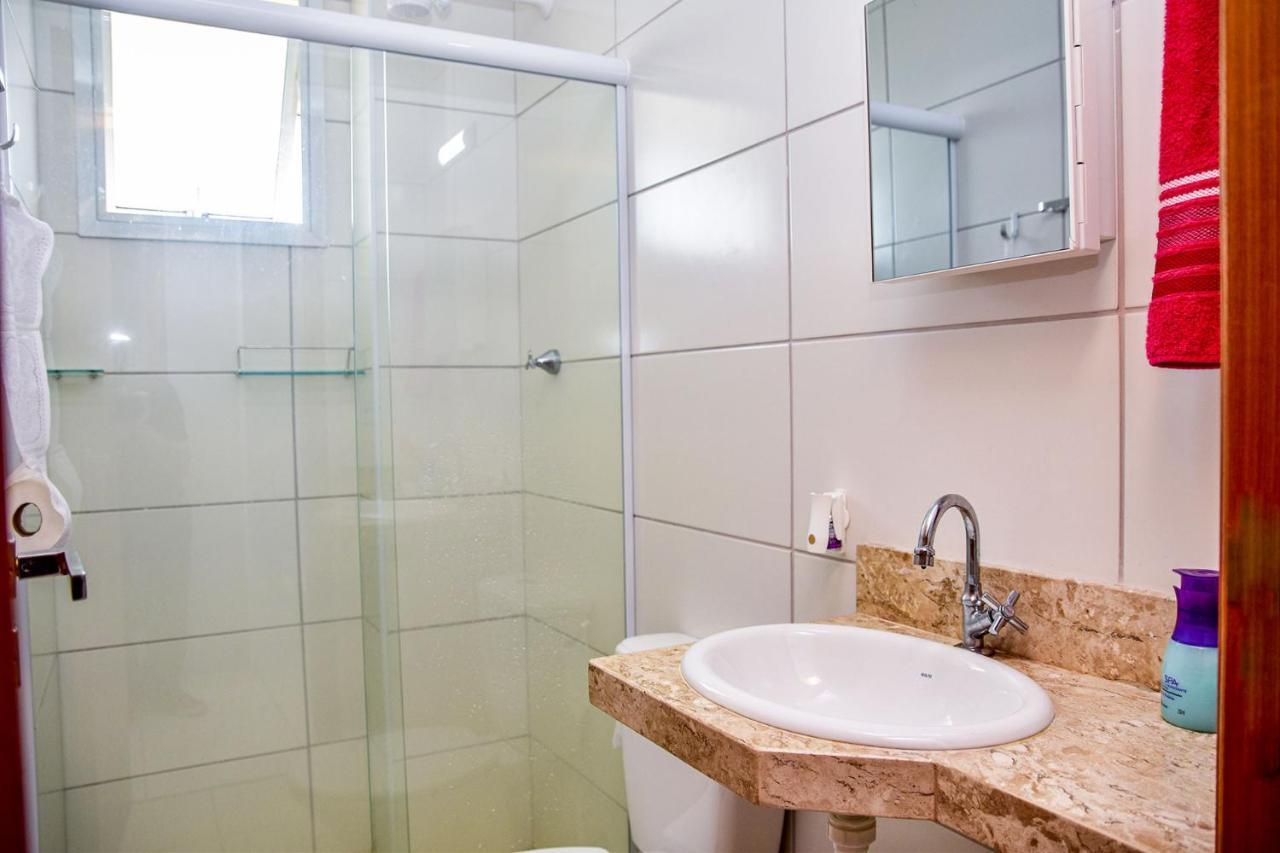 Ferienwohnung Apto C Wi-Fi A Beira-Mar Na Praia Jardim Real Sp Praia Grande  Exterior foto