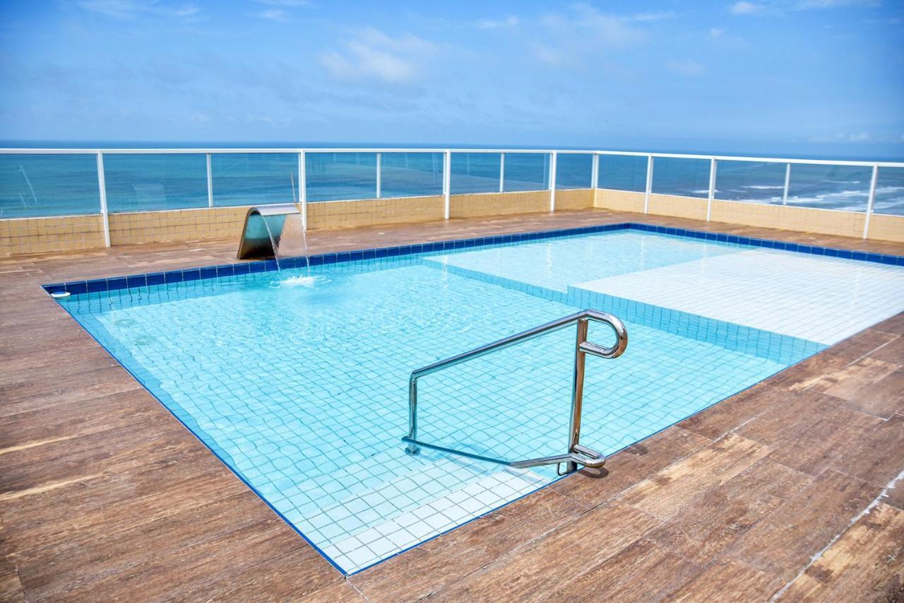 Ferienwohnung Apto C Wi-Fi A Beira-Mar Na Praia Jardim Real Sp Praia Grande  Exterior foto