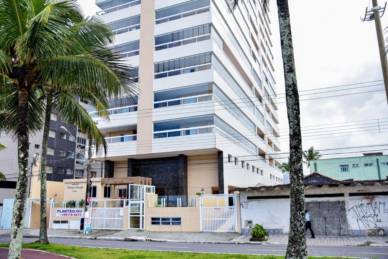 Ferienwohnung Apto C Wi-Fi A Beira-Mar Na Praia Jardim Real Sp Praia Grande  Exterior foto