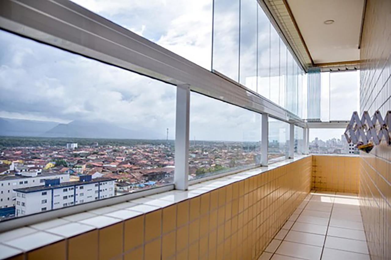 Ferienwohnung Apto C Wi-Fi A Beira-Mar Na Praia Jardim Real Sp Praia Grande  Exterior foto