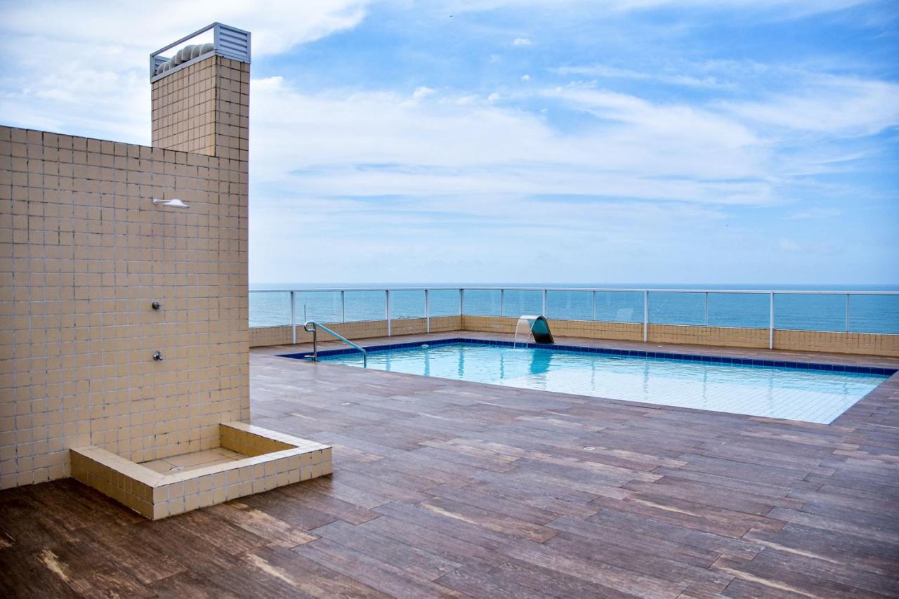 Ferienwohnung Apto C Wi-Fi A Beira-Mar Na Praia Jardim Real Sp Praia Grande  Exterior foto