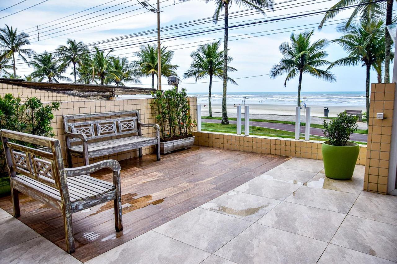 Ferienwohnung Apto C Wi-Fi A Beira-Mar Na Praia Jardim Real Sp Praia Grande  Exterior foto